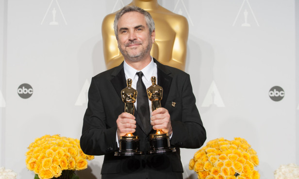 Alfonso Cuarón se ganó en lo personal dos premios Óscar en las categorías de Mejor Director y Mejor Edición por su trabajo realizado en la cinta 'Gravity'. Fotos:  Academia de Artes y Ciencias Cinematográficas