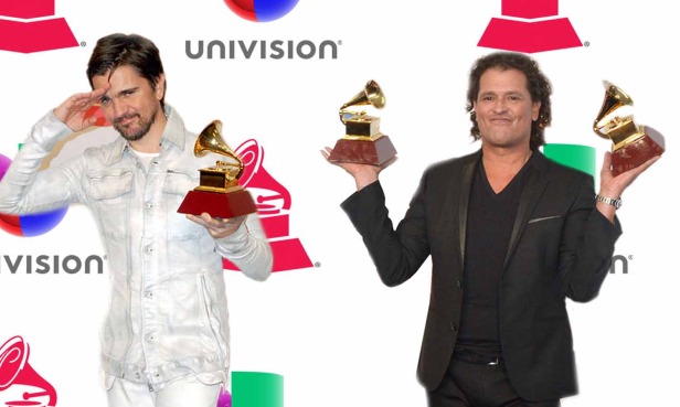 Los colombianos Juanes y Carlos fueron de los afortunados en obtener premios Latin Grammy. Enrique Iglesias no asistió a la ceremonia porque se encuentra de gira por Europa.