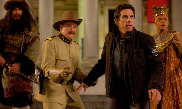 En 'Night at the Museum: Secret of the Tomb', el desaparecido Robin Williams vuelve a interpretar al presidente Teddy Roosevelt. 