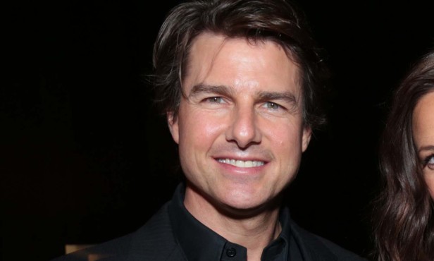 Tom Cruise se divirtió durante la presentación que hizo de la cinta ante los dueños de las salas de cine en Las Vegas. Foto: Paramount Pictures