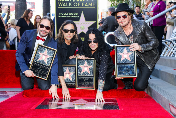 La banda mexicana recibió la luminaria número dos mil 573 del Paseo de la Fama. La estrella está ubicada en el 7060 de Hollywood Boulevard, frente a Live Nation.