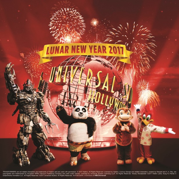 El Año Nuevo Chino se celebrará del 21 de Enero hasta el 5 de Febrero en el parque de diversiones de Hollywood