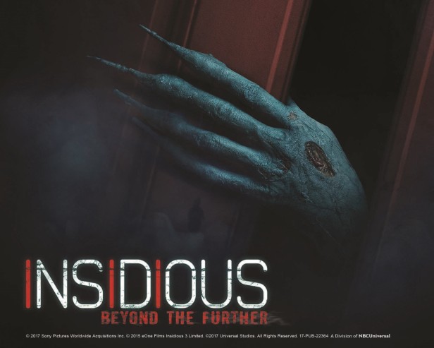 ‘Insidious: Beyond the Further’ es un Totalmente-Nuevo y Terrorífico Laberinto en “Halloween Horror Nights” y Tráiler de Película en vivo para el Filme Insidious: Chapter 4 de Universal Pictures y Stage 6 Films de Sony Pictures. 