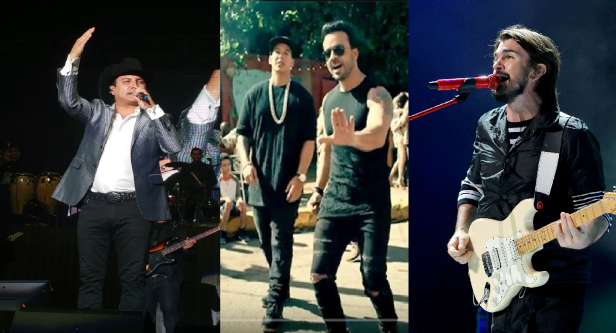 Julión Álvarez y su Norteño Banda, Juanes y el tema ‘Despacito’ de Luis Fonsi y Daddy Yankee, en su versión remix con Justin Bieber entre los latinos nominados al Grammy.