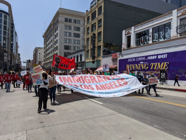 marchan, inmigrantes, IRLA, piden justicia por inmigrantes y trabajadores